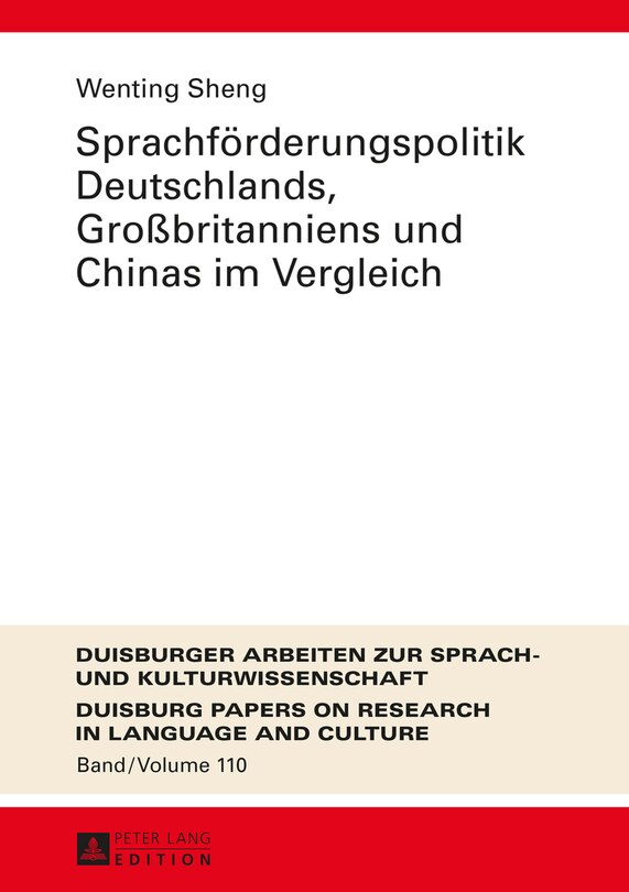 Couverture_Sprachfoerderungspolitik Deutschlands, Gro�britanniens und Chinas im Vergleich