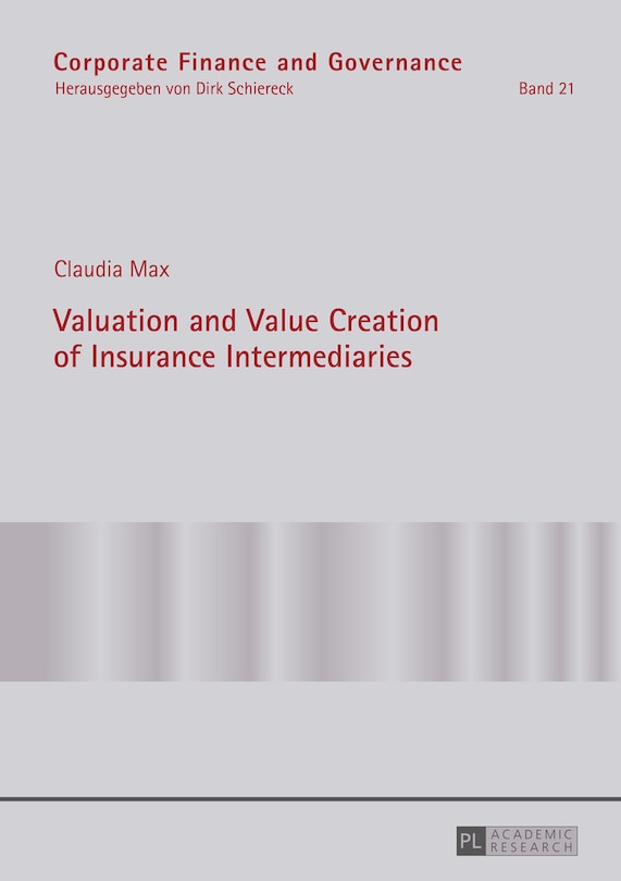 Couverture_Valuation and Value Creation of Insurance Intermediaries