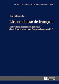 Couverture_Lire en classe de fran�ais