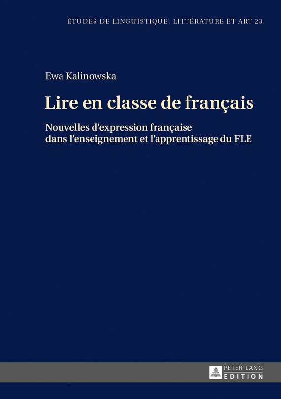 Couverture_Lire en classe de fran�ais