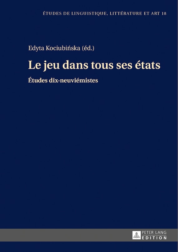 Front cover_Le jeu dans tous ses états