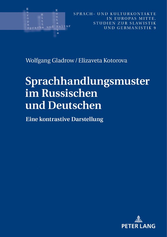 Front cover_Sprachhandlungsmuster im Russischen und Deutschen