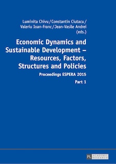Couverture_Economic Dynamics and Sustainable Development - Resources, Factors, Structures and Policies