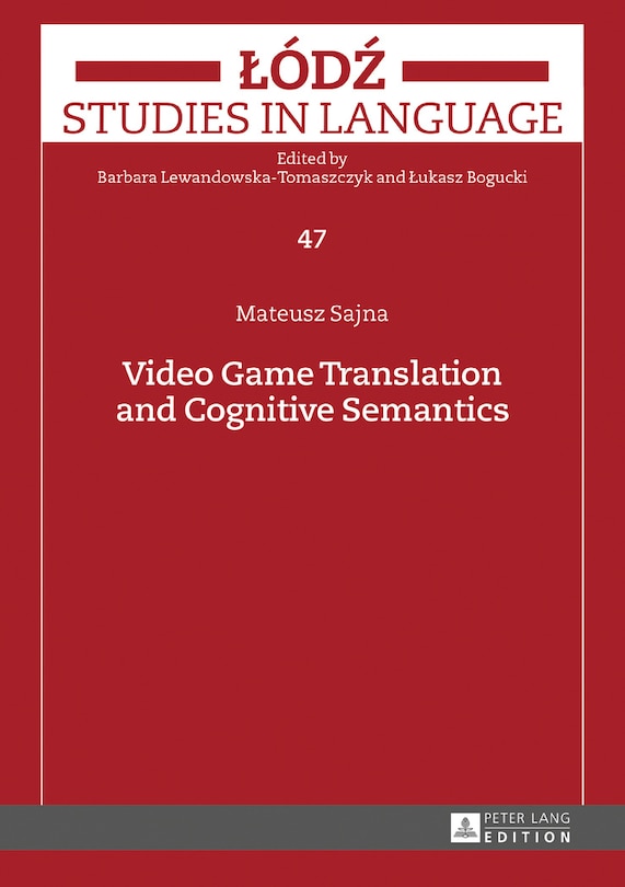 Front cover_Video Game Translation and Cognitive Semantics
