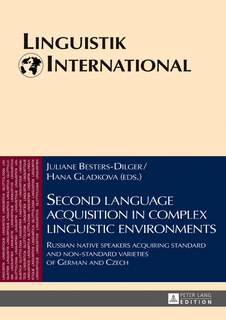 Couverture_Second language acquisition in complex linguistic environments