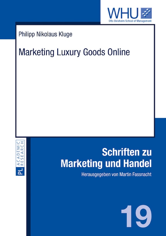 Front cover_Marketing Luxury Goods Online
