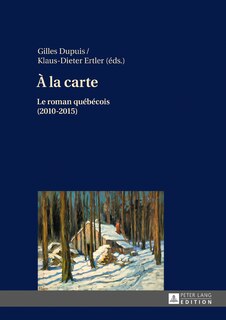 Front cover_&Agrave; la carte