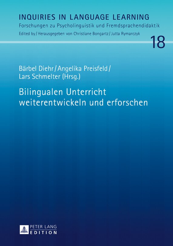 Front cover_Bilingualen Unterricht weiterentwickeln und erforschen