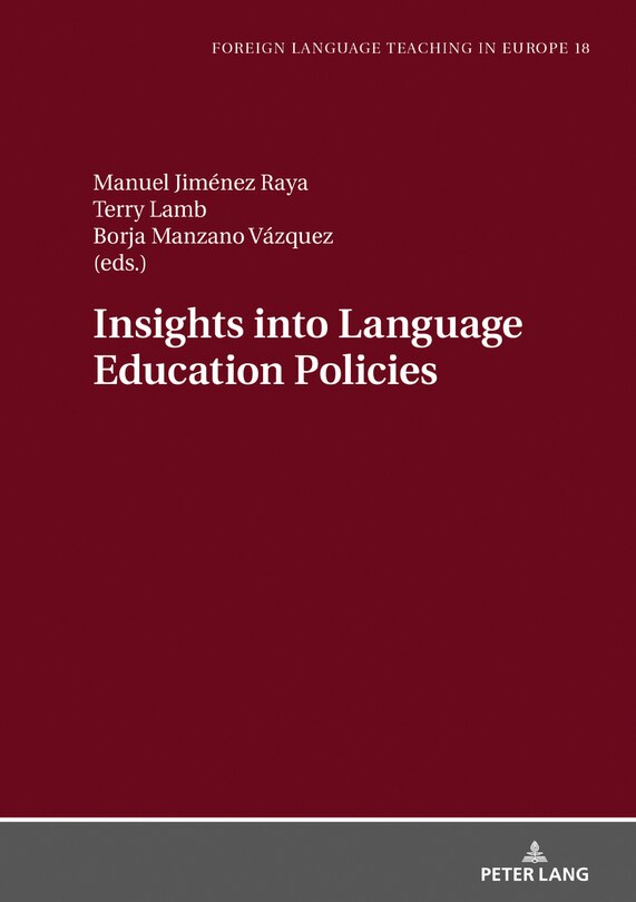 Front cover_Insights Into Language Education Policies