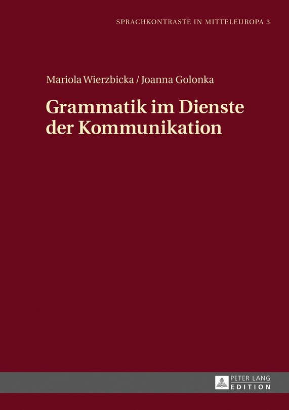 Front cover_Grammatik im Dienste der Kommunikation