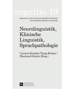Front cover_Neurolinguistik, Klinische Linguistik, Sprachpathologie