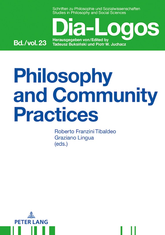 Front cover_Philosophy and Community Practices
