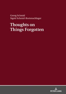 Couverture_Thoughts on Things Forgotten