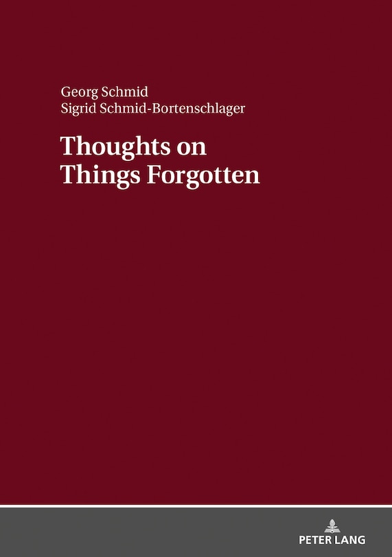 Couverture_Thoughts on Things Forgotten