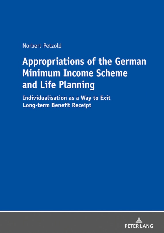 Front cover_Appropriations of the German Minimum Income Scheme and Life Planning