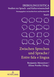 Couverture_Zwischen Sprechen und Sprache / Entre fala e l�ngua