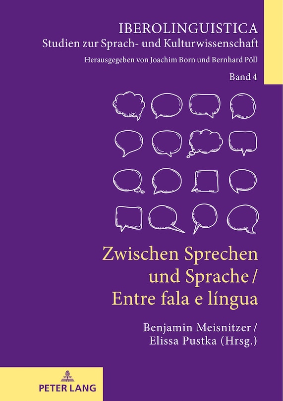 Couverture_Zwischen Sprechen und Sprache / Entre fala e l�ngua