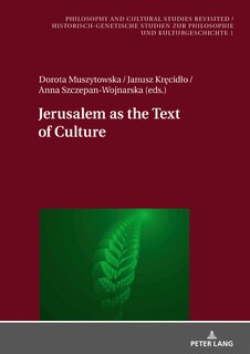 Front cover_Jerusalem as the Text of Culture