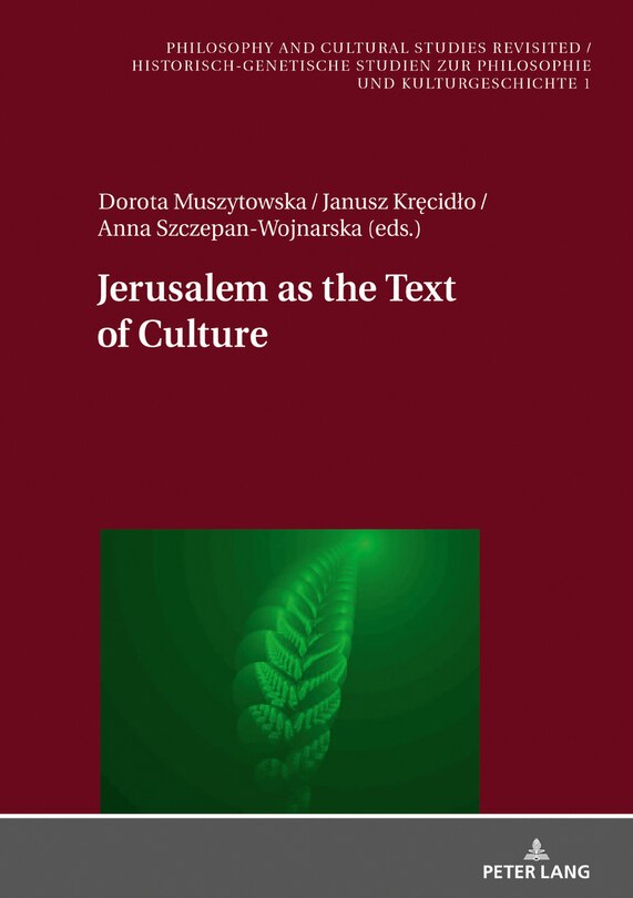 Front cover_Jerusalem as the Text of Culture
