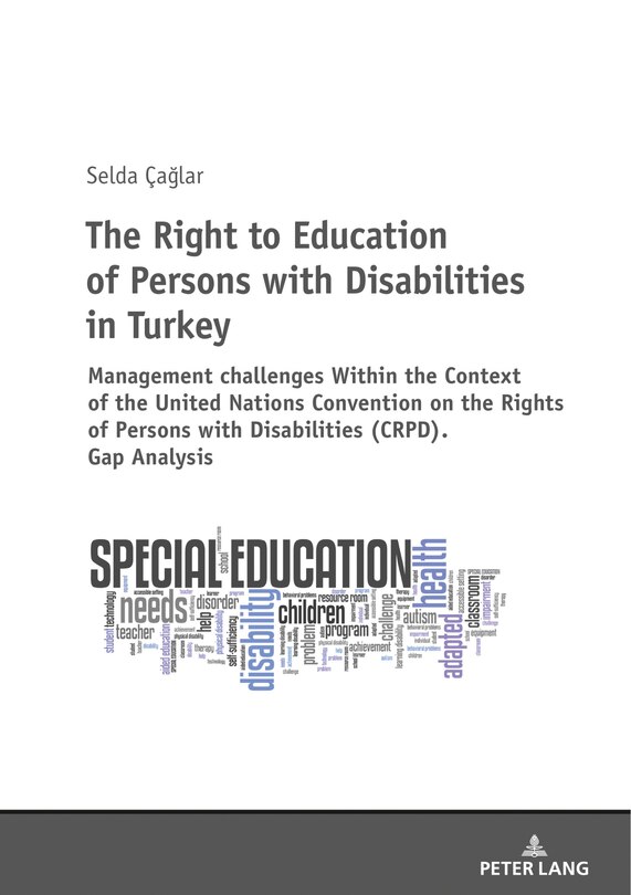 Front cover_The Right to Education of Persons with Disabilities in Turkey