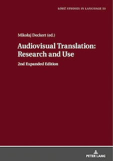 Front cover_Audiovisual Translation - Research And Use