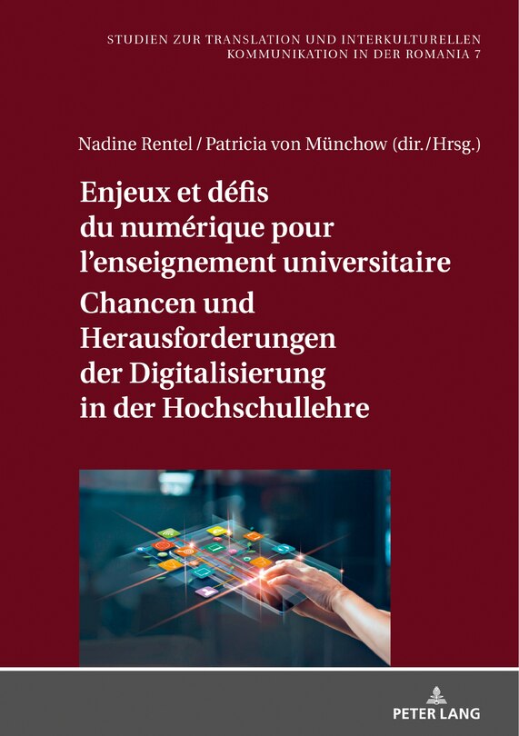 Couverture_Enjeux et d�fis du num�rique pour l'enseignement universitaire / Chancen und Herausforderungen der Digitalisierung in der Hochschullehre