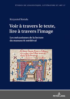 Couverture_Voir à travers le texte, lire à travers l'image