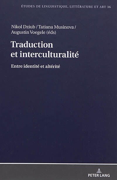 Front cover_Traduction et interculturalit�