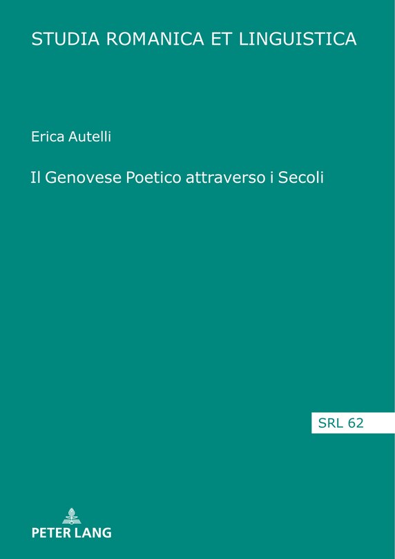 Front cover_Il Genovese Poetico Attraverso I Secoli