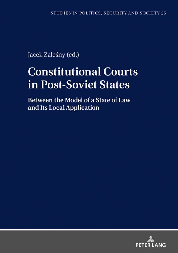 Couverture_Constitutional Courts In Post-soviet States