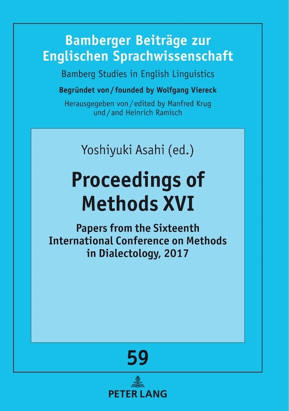 Couverture_Proceedings of Methods XVI