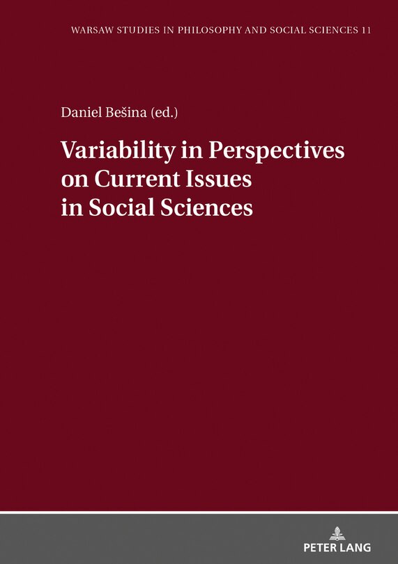 Front cover_Variability In Perspectives On Current Issues In Social Sciences