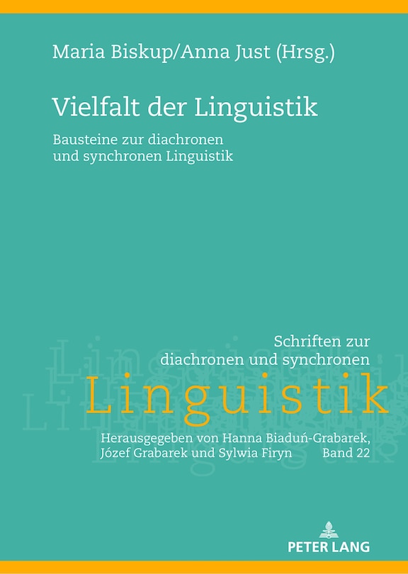 Front cover_Vielfalt Der Linguistik