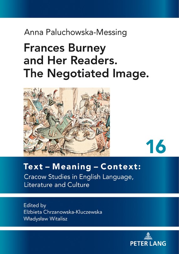 Front cover_Frances Burney And Her Readers. The Negotiated Image.
