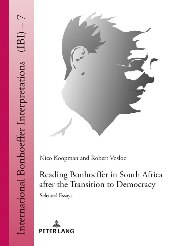 Couverture_Reading Bonhoeffer In South Africa After The Transition To Democracy