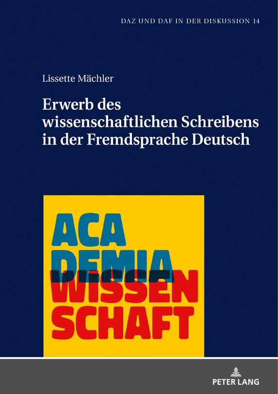 Couverture_Erwerb Des Wissenschaftlichen Schreibens In Der Fremdsprache Deutsch