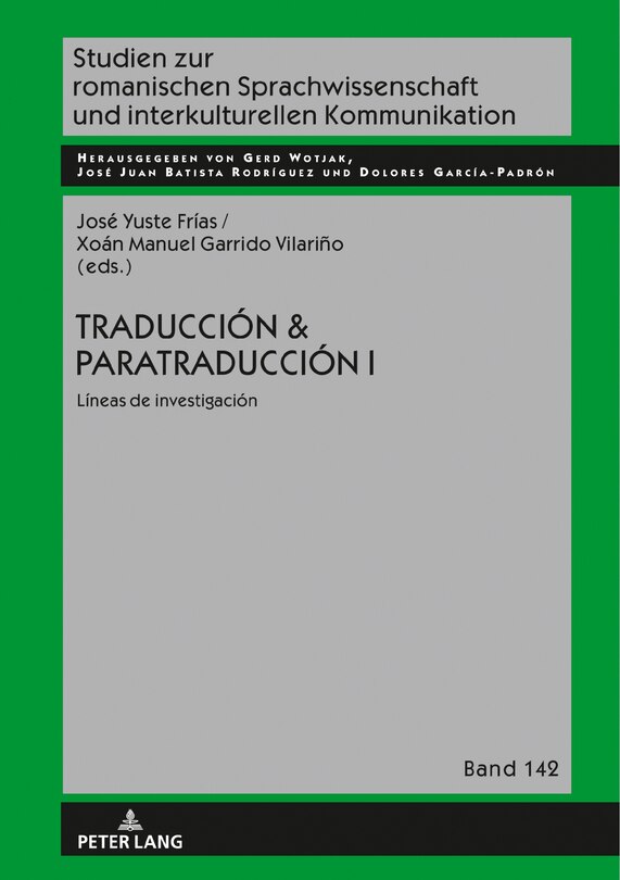 Couverture_Traducción & Paratraducción I