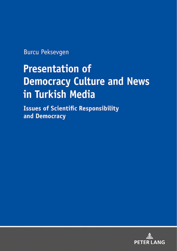 Couverture_Presentation Of Democracy Culture And News In Turkish Media