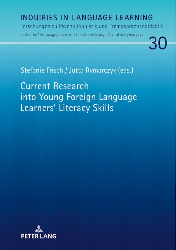 Couverture_Current Research into Young Foreign Language Learners‘ Literacy Skills