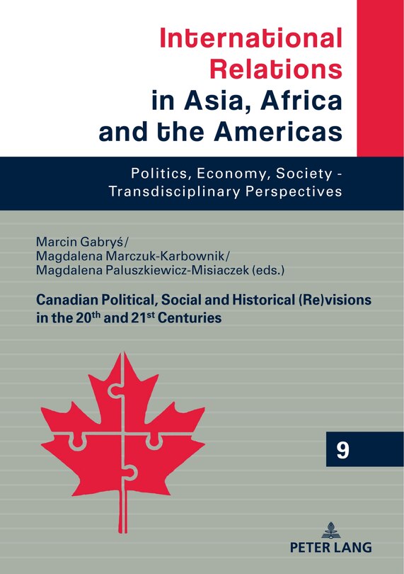 Front cover_Canadian Political, Social And Historical (re)visions In 20th And 21st Century