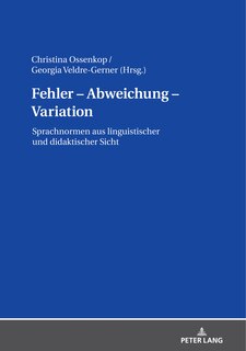 Couverture_Fehler - Abweichung - Variation