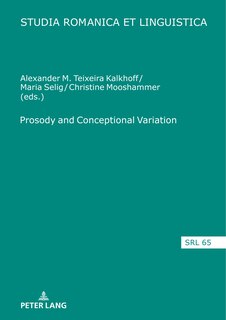 Couverture_Prosody And Conceptional Variation