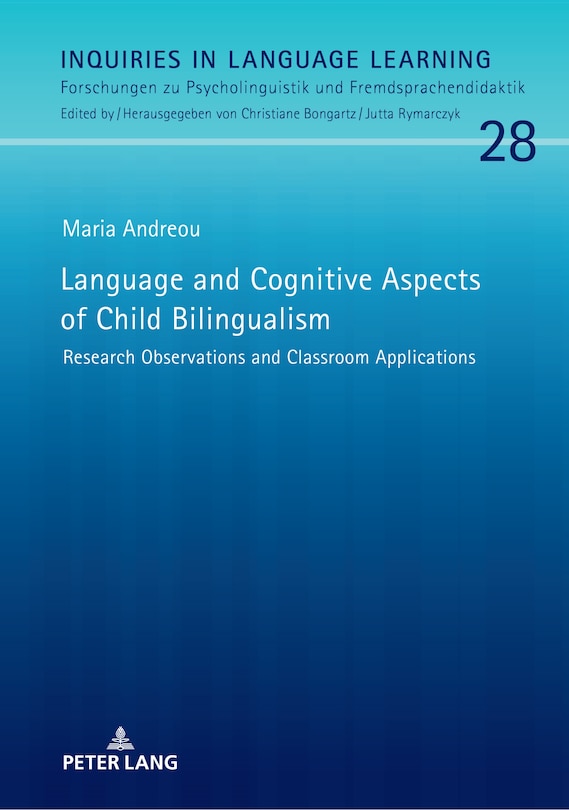 Couverture_Language And Cognitive Aspects Of Child Bilingualism
