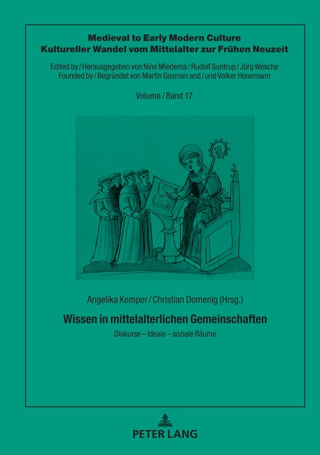 Front cover_Wissen in mittelalterlichen Gemeinschaften
