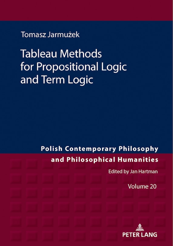 Front cover_Tableau Methods For Propositional Logic And Term Logic