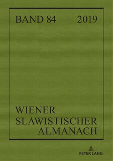 Front cover_Wiener Slawistischer Almanach Band 84/2019