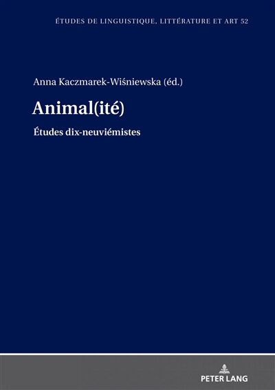 Front cover_Animal(ité)