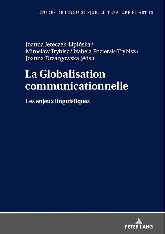 Front cover_La Globalisation Communicationnelle