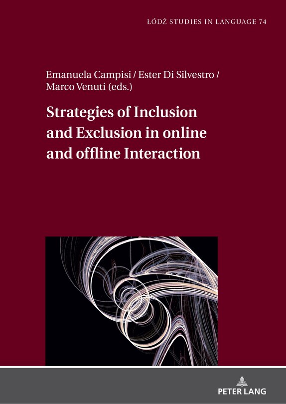 Front cover_Strategies of Inclusion and Exclusion in online and offline Interaction