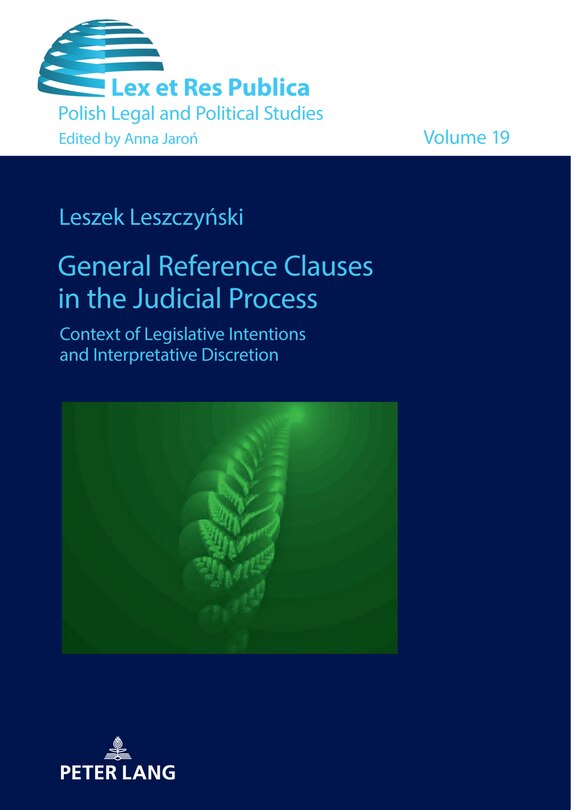 Front cover_General Reference Clauses In The Judicial Process